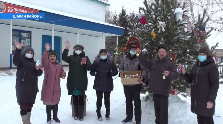Республика төбәктәрендә Яңы йыл майҙандары төҙөү дауам итә