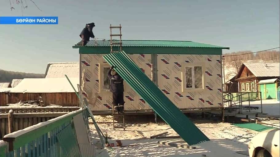 Бөрйән районы Иҫке Монасип ауылында сираттағы модулле фельдшер-акушерлыҡ пункты төҙөлә