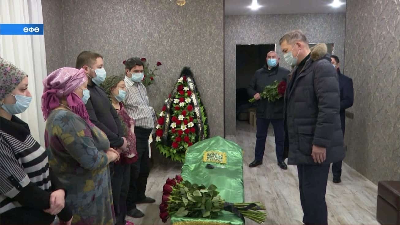 Бөгөн Өфөлә Шайморатов орденының тәүге кавалеры Мөғин Нагаевты һуңғы юлға оҙаттылар