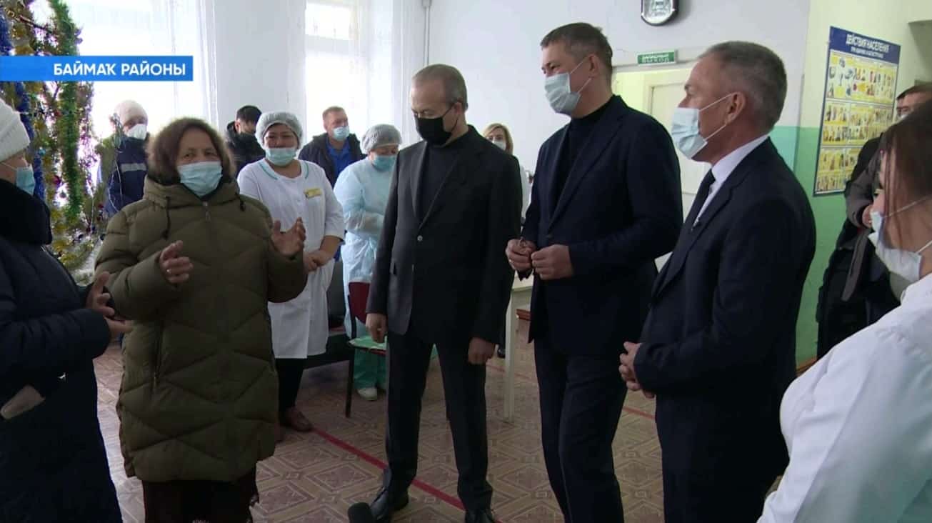 Радий Хәбиров Баймаҡ районында булды