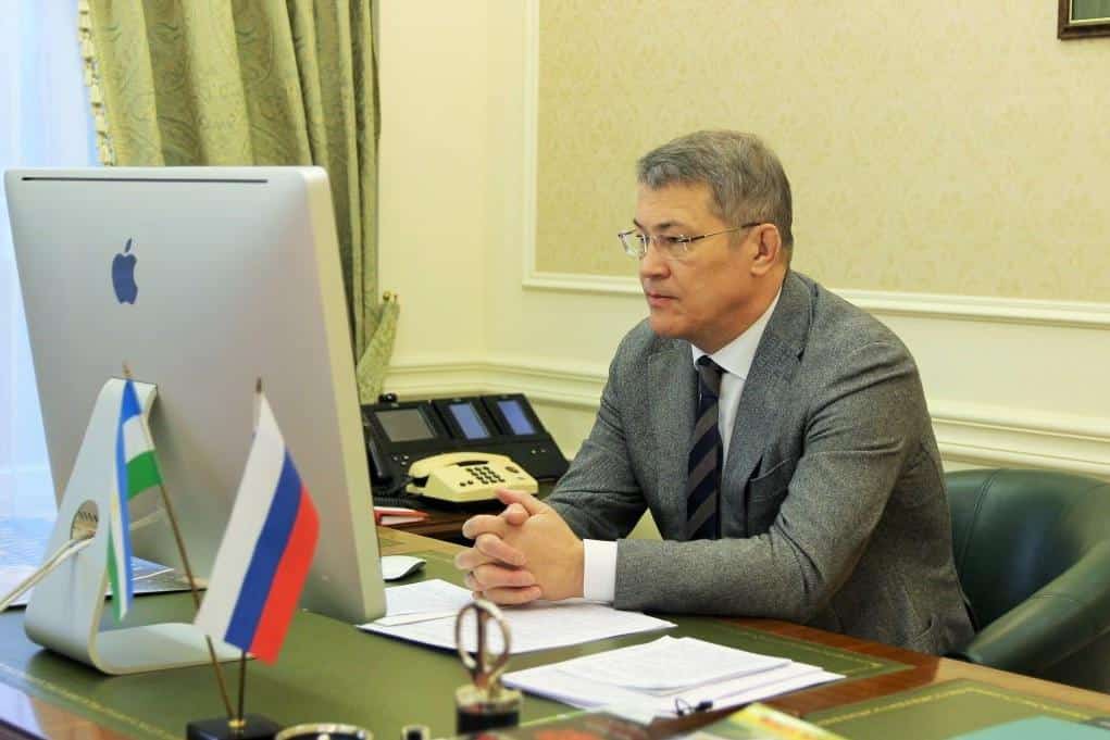 Башҡортостан Башлығы Радий Хәбиров бөгөн Мәскәүҙә ВЭБ.РФ дәүләт үҫеш корпорацияһы онлайн-кәңәшмәһендә ҡатнашты