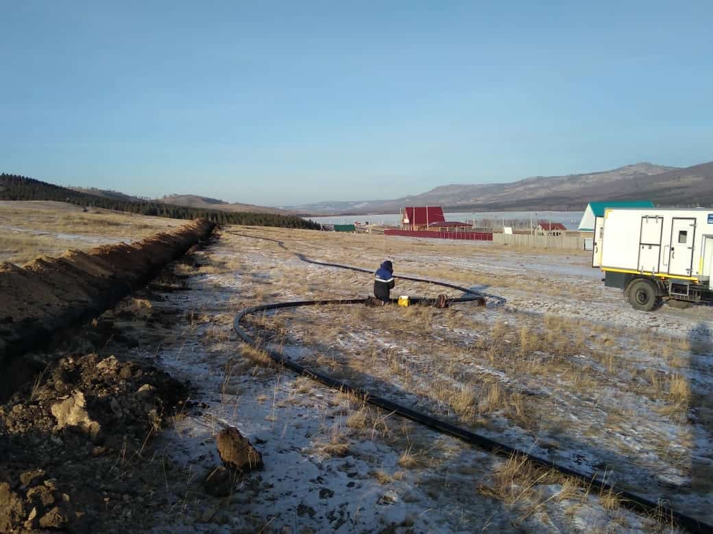 Баймаҡ районы Иҫән ауылына газ үтә