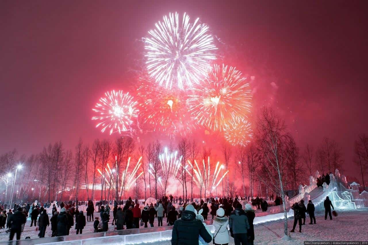 Өфөлә Яңы йыл төнөндә байрам салюты була