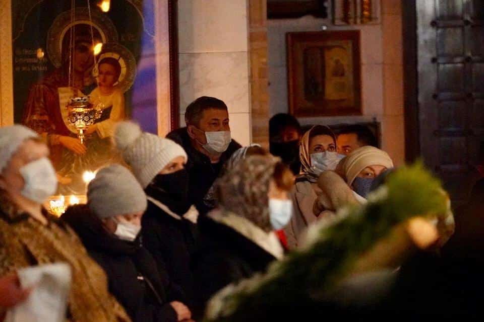 Фото №1 - Республика башлығы Радий Хәбиров православ христиандарҙы Раштыуа менән ҡотланы
