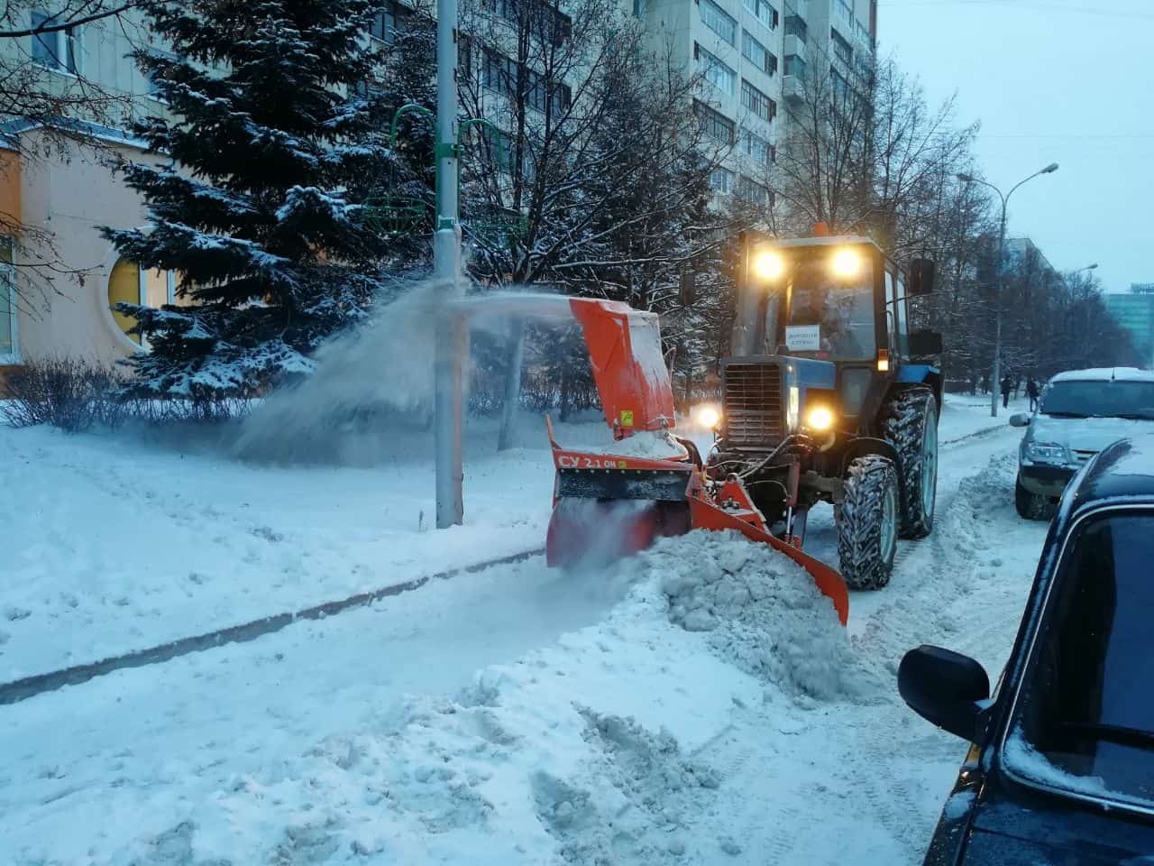 Бөгөн Башҡортостанда көслө ҡар эҙемтәләрен бөтөрәләр
