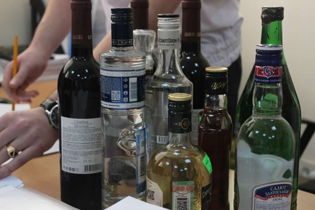 Башҡортостанда легаль булмаған спиртлы эсемлектәр тартып алынған