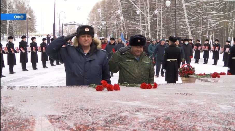 Өфөлә батырҙарса һәләк булған 6-сы рота десантсыларын иҫкә алдылар