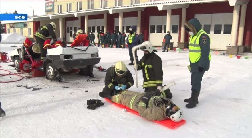Өфөлә автомобиль транспортында авария-ҡотҡарыу эштәре үткәреү буйынса ярыш ойошторолдо