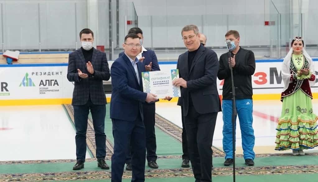 Ишембайҙа өс аҙнанан йәш спортсылар шөғөлләнә башлай