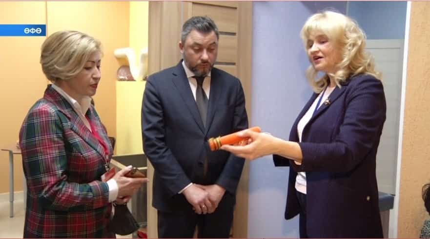 Илдең хеҙмәт һәм социаль яҡлау министры урынбаҫары Алексей Вовченко – Өфөлә