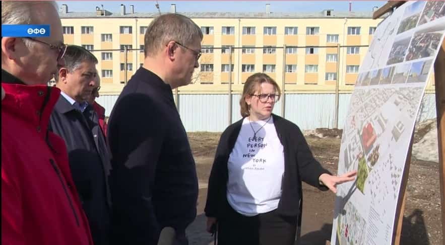 Студенттар кампусы Ағиҙел буйының көньяҡ яр битләүендә төҙөләсәк