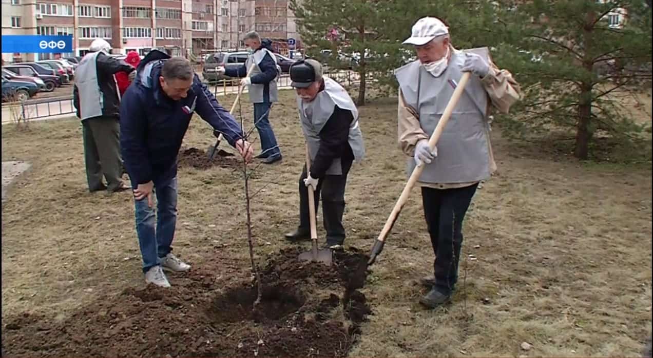 Өфөлә Гагарин аллеяһы барлыҡҡа килде