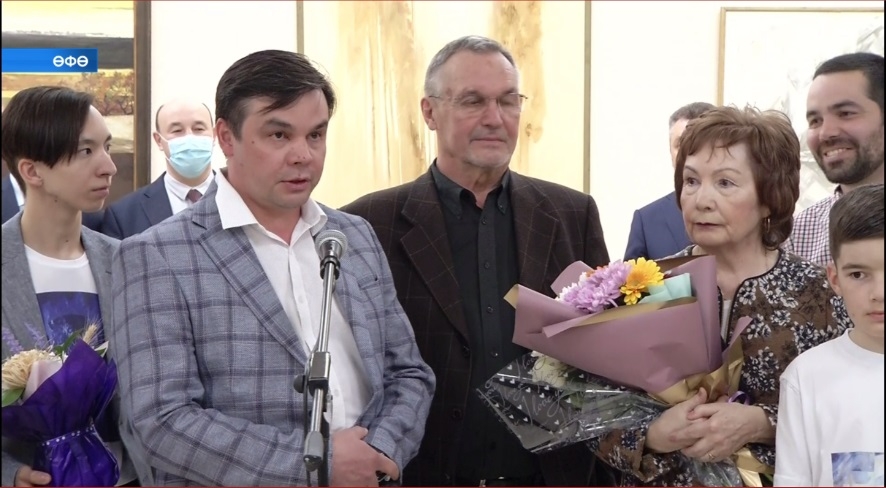 Өфө һынлы сәнғәт галереяһында рәссам Вәкил Шәйхетдиновтың шәхси күргәҙмәһе асылды