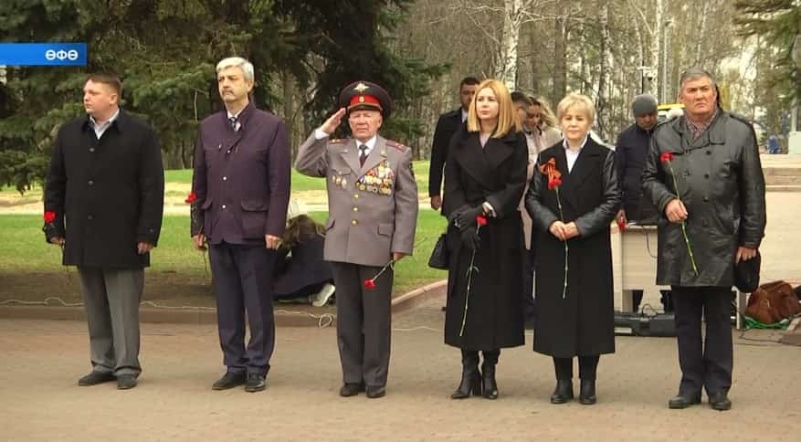 Өфөлә Еңеүҙең 76 йыллығына арналған тантаналы митинг үтте
