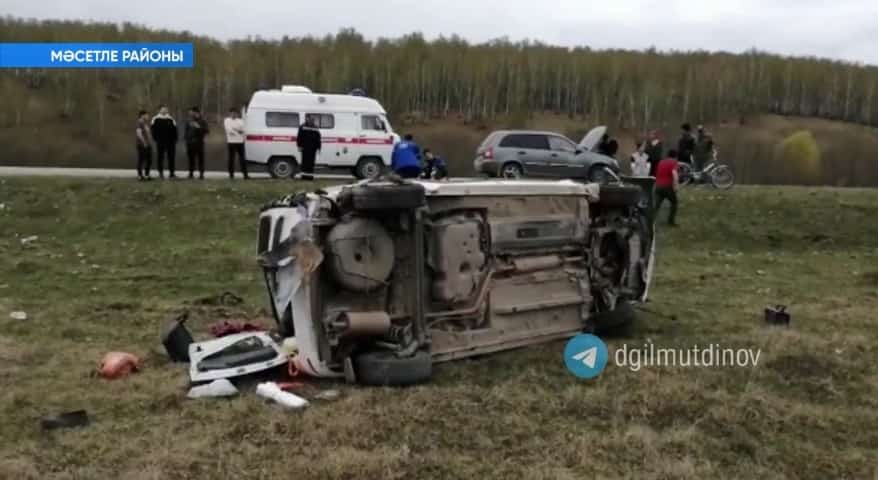 Мәсетле районында үлемесле авария теркәлде