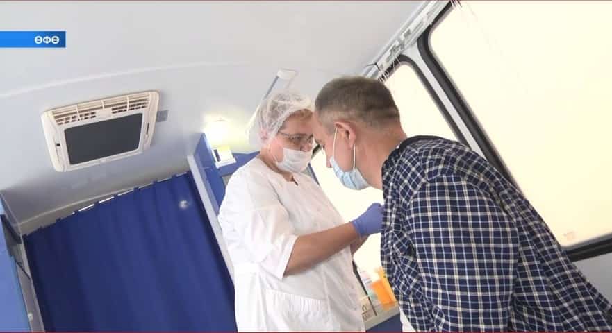 Өфөлә байрам майҙансыҡтарында вакцинация үтеү мөмкинлеге булдырылды