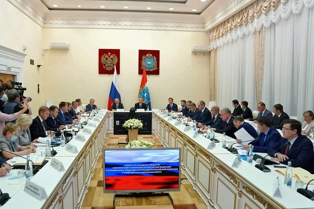 Бөгөн Именлек Советы секретары Николай Патрушев Һамарҙа күсмә кәңәшмә үткәрҙе
