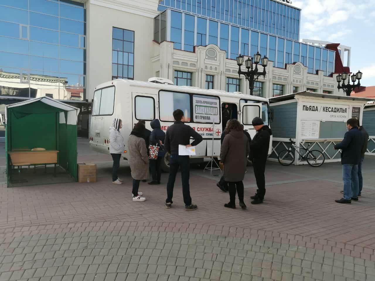 Бөгөн Башҡорт дәүләт опера һәм балет театрында эшләп килгән вакциналау урыны ябылды