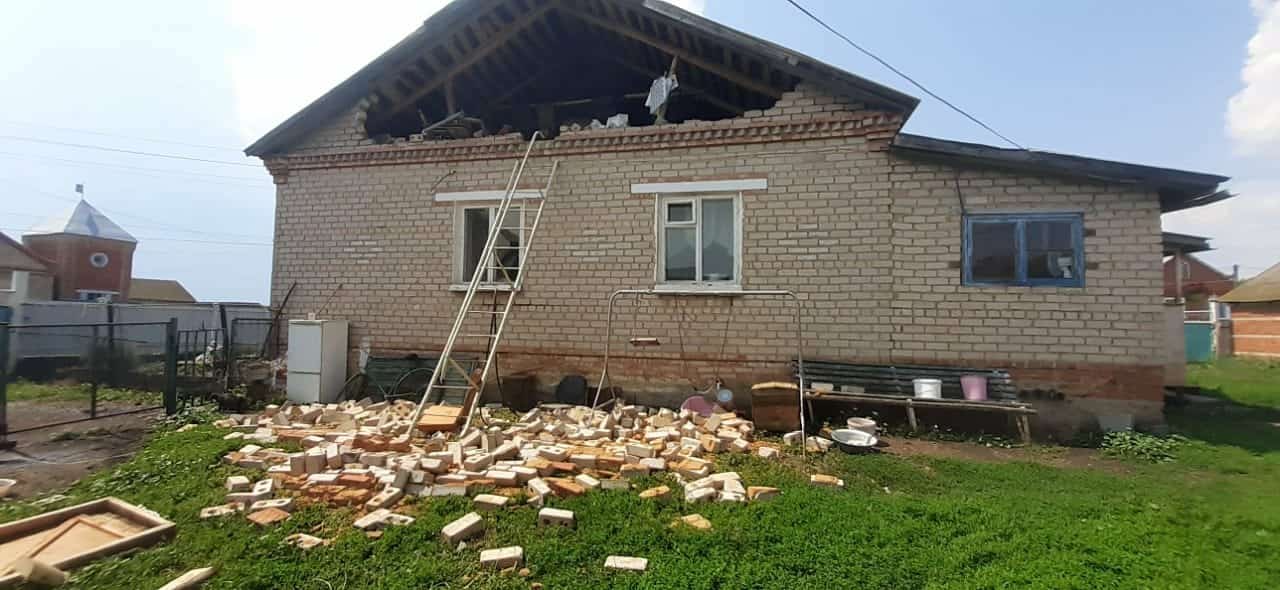 Республикала 14 район дауылдан зыян күргән