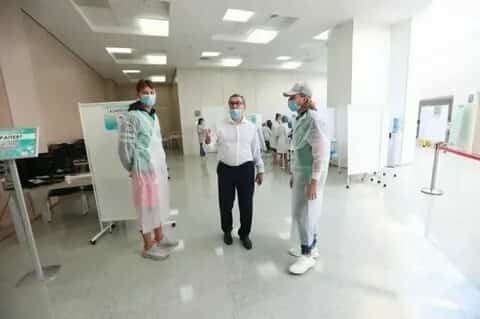 «Торатау» конгресс холында асылған яңы вакциналау үҙәге ял һәм байрам көндәрендә лә эшләйәсәк