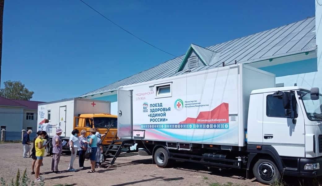 Башҡортостанда “Сәләмәтлек поезы” акцияһы дауам итә