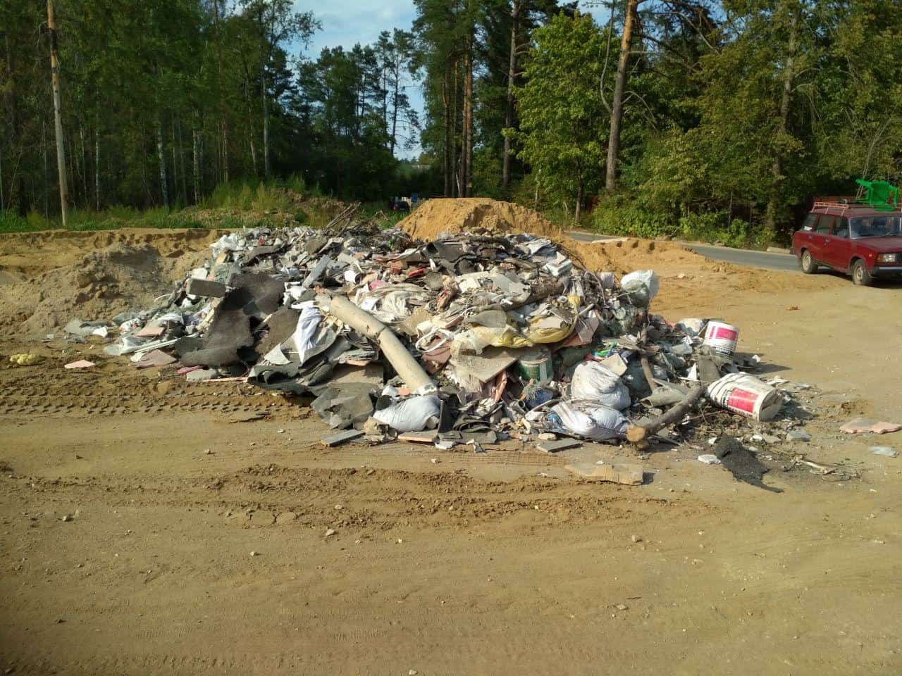Благовещенда рөхсәт ителмәгән сүплекте таҙарттылар