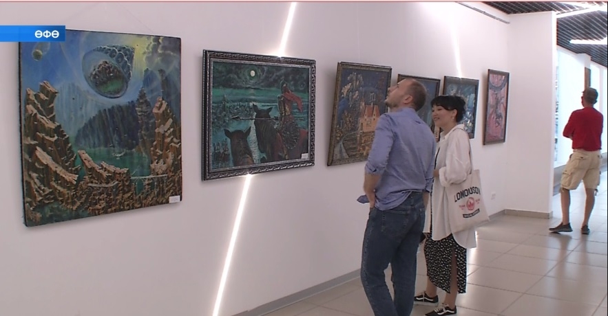 Өфөлә сюрреализм алымдарында ижад ителгән күргәҙмә асылды