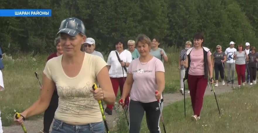 55 йәштән өлкәндәр өсөн скандинав атлау