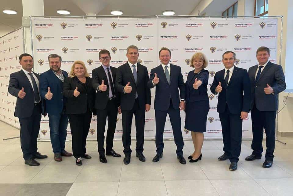 Радий  Хәбиров: "Көслө ВУЗ Республика үҫешенә булышлыҡ итәсәк"