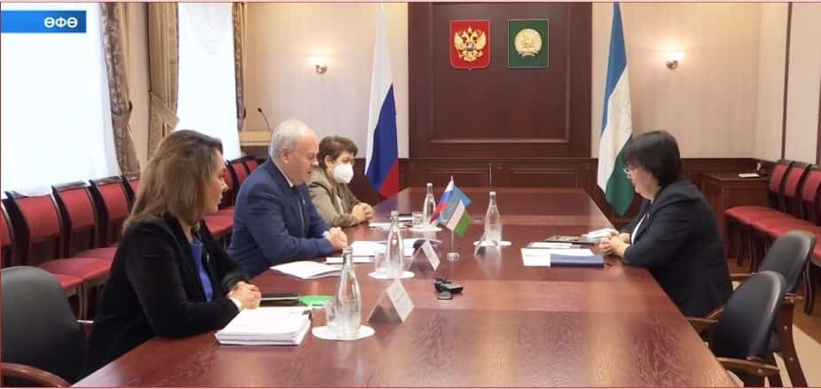 Башҡортостан Парламенты Үзбәкстан депутаттары менән бәйләнештәрҙе нығыта