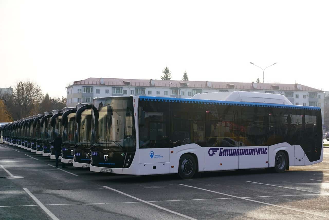 Өфө урамдары буйлап яңы 30 НефАЗ автобусы йөрөй