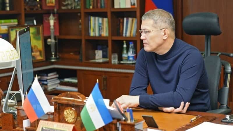 Радий Хәбиров халыҡ иҫәбен алыуҙа ҡатнашты