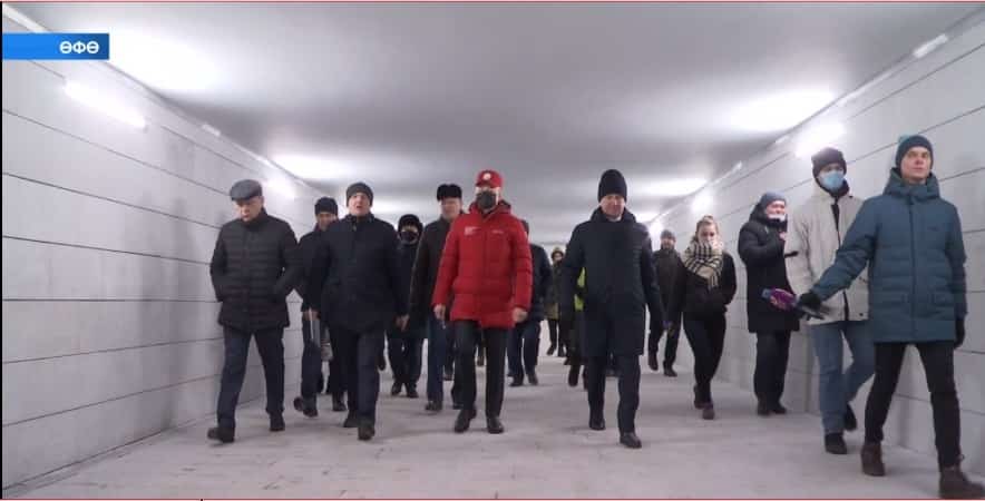 Бөгөн Өфөнөң Сочи урамында ер аҫты үткәүеле файҙаланыуға тапшырылды