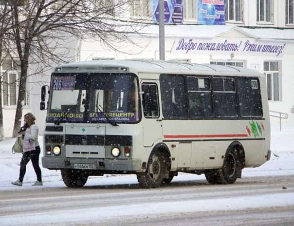 Өфө урамдарында ПАЗ автобустары ҡалмай
