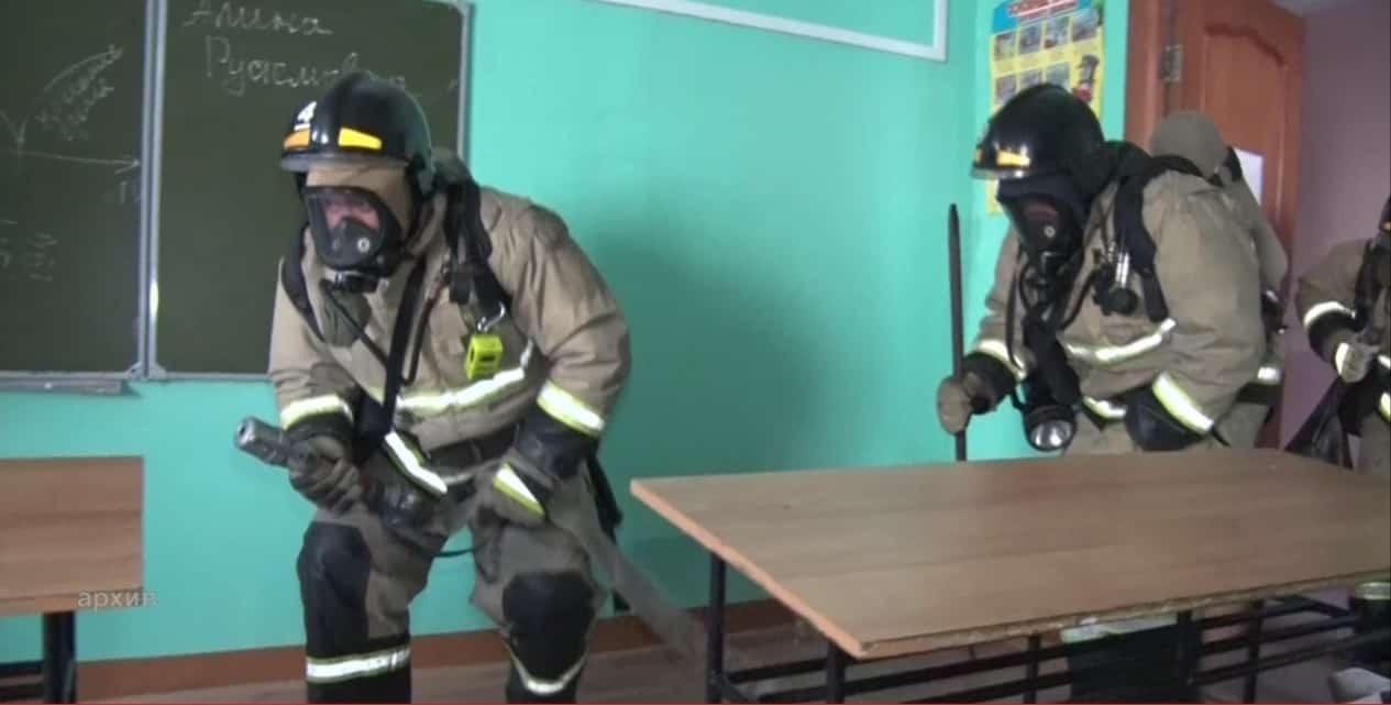 Өфөлә уҡыу йорттарынан ашығыс рәүештә студенттар эвакуацияланды