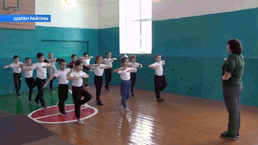 Шаран районының Түбәнге Ташлы ауылы балалары сәләмәт тормош яҡлы