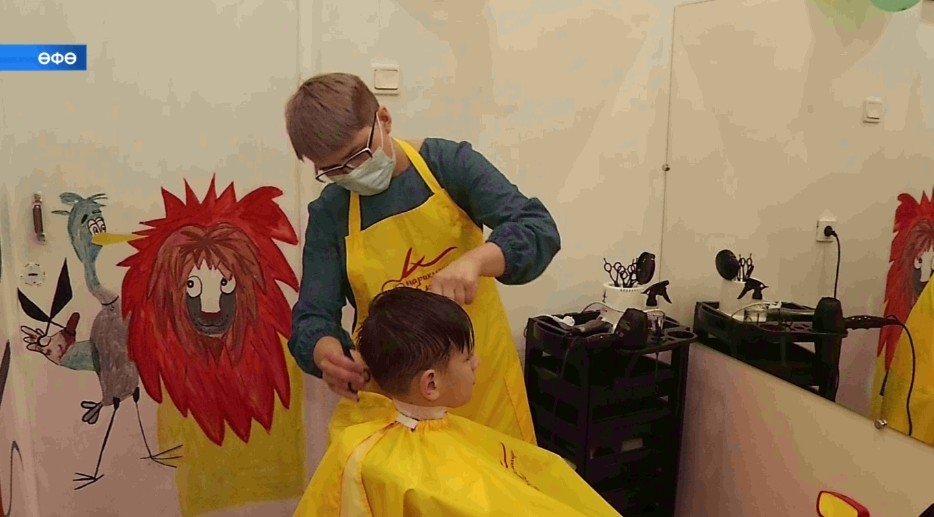 Республика балалар клиник дауаханаһында Әсә һәм бала өсөн матурлыҡ бүлмәһе асылды