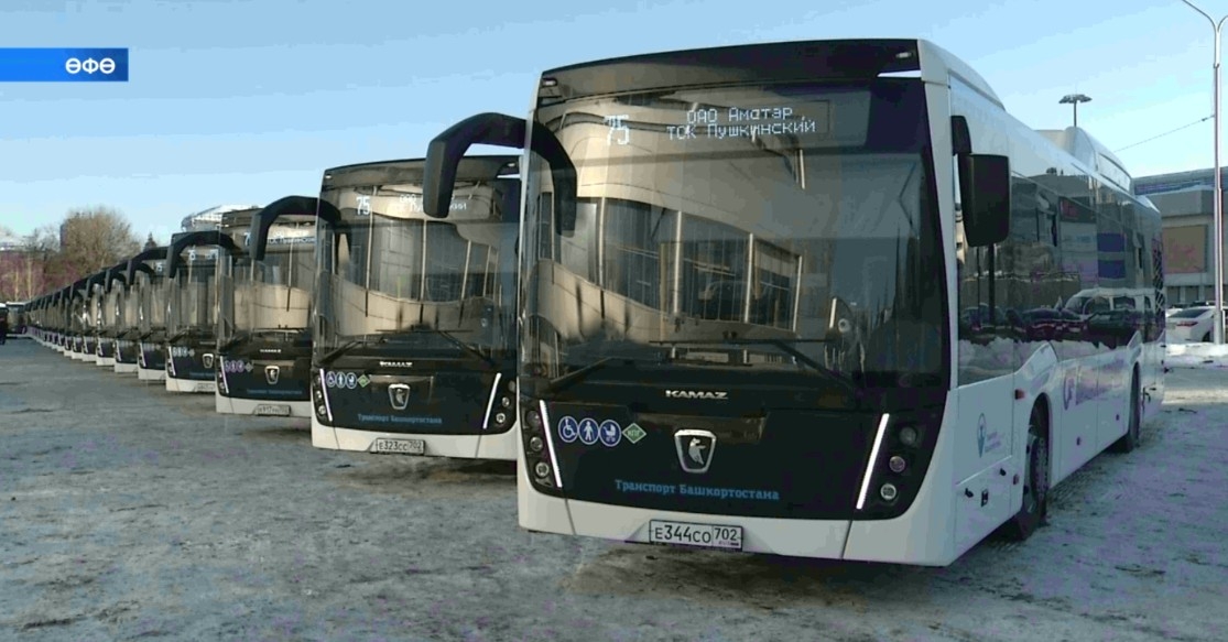 Бөгөн «Башавтотранс» предприятиеһы паркы 35 яңы автобус менән тулыланды