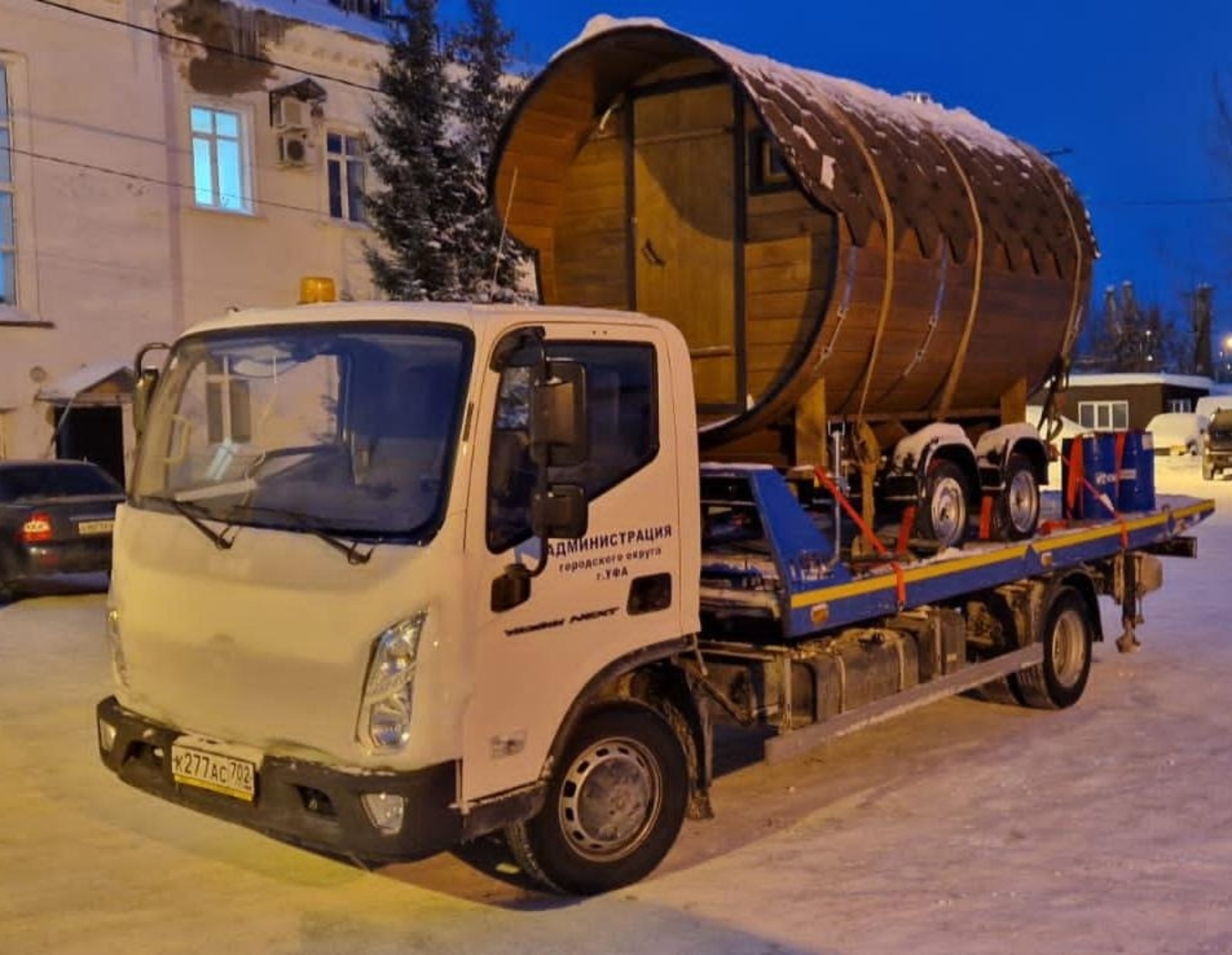 Башҡортостандан махсус хәрби операция биләмәһенә быйылғы беренсе гуманитар ылау юлға сыҡты