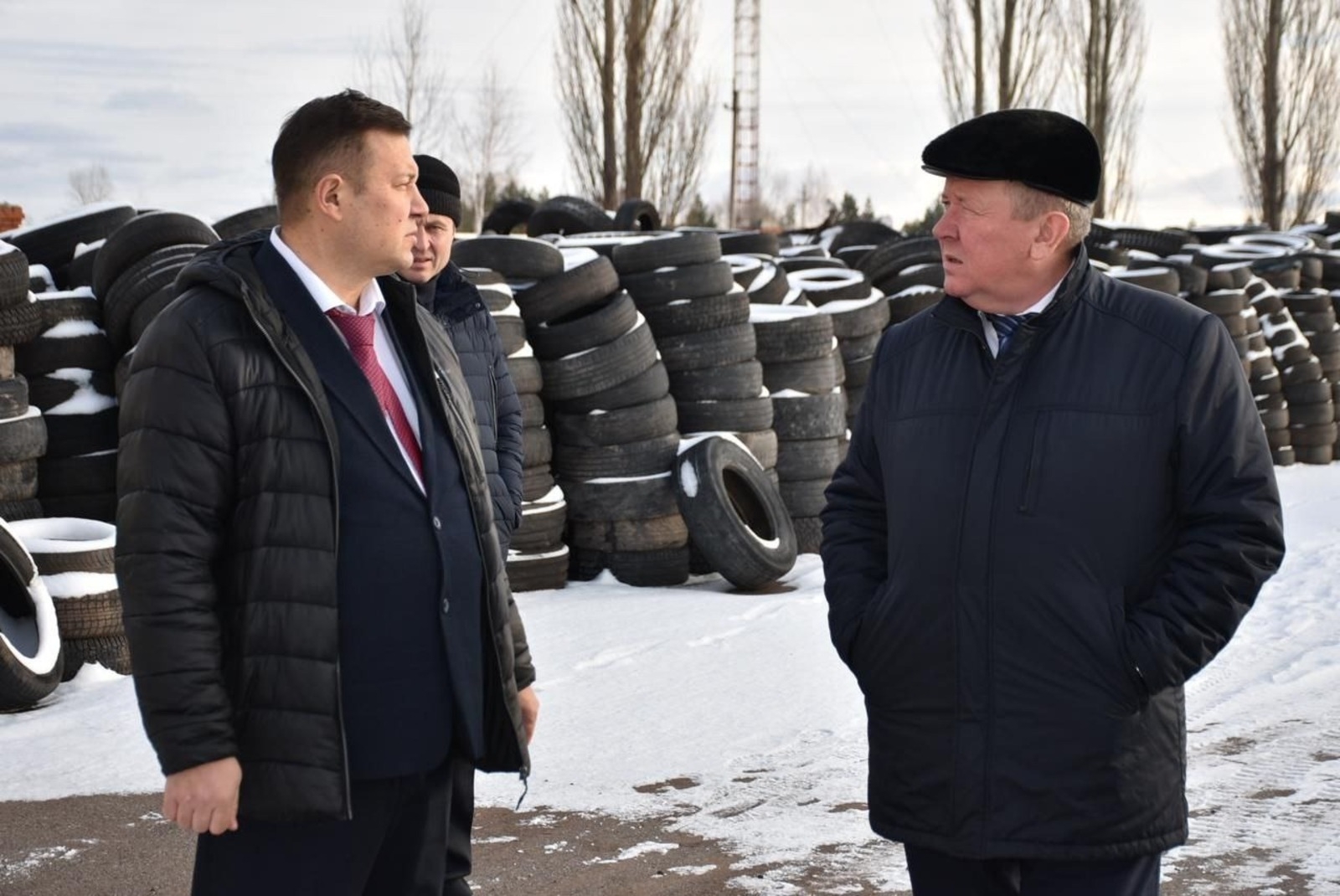 Краснокама районында автомобиль тәгәрмәстәрен эшкәртеү линияһы асылған