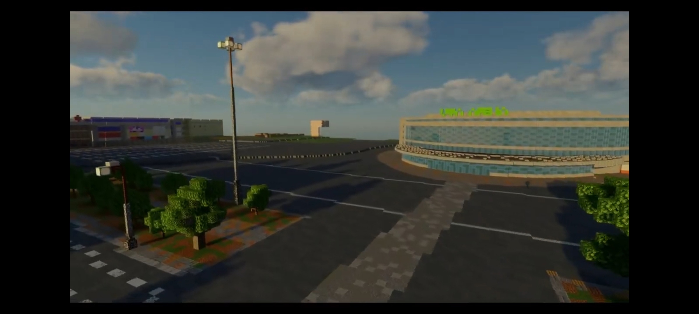 Киң билдәле Minecraft компьютер уйынында Өфө ҡалаһы ла бар