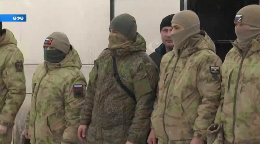 Махсус хәрби операция һалдаттарының бер төркөм яугирҙары Башҡортостанға ҡыҫҡа ваҡытлы ялға ҡайтты