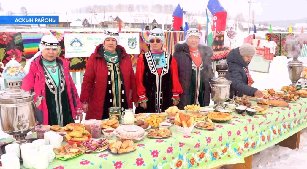 Асҡын районы Ҡашҡа ауылында ҡышҡы уйындар уҙҙы