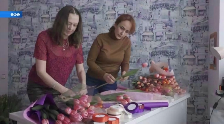 Өфө районында махсус хәрби операцияла ҡатнашҡан яугирҙарҙың ғаиләләрен 8 март менән ҡотланылар
