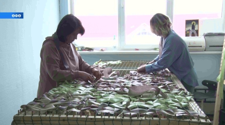 Өфөнөң «Маскировка «Щит» ирекмәндәр ойошмаһы махсус хәрби операцияға 200-гә яҡын сетка үргән