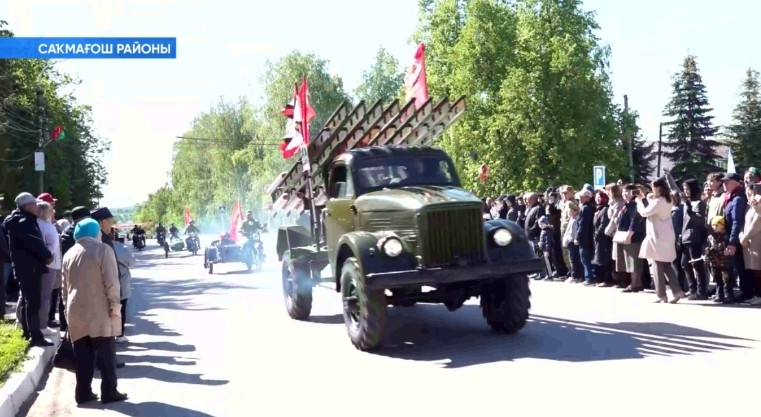 Бөйөк Еңеүҙең 78 йыллығын Иглин районы иҫтәлекле саралар менән билдәләне