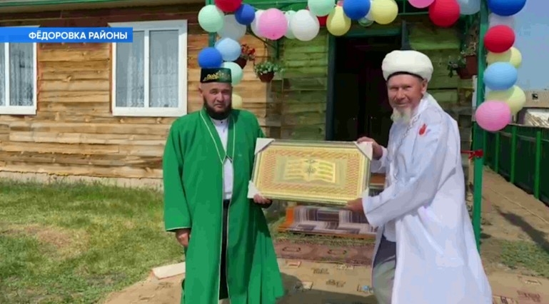 Федоровка районы Һәйет ауылында яңы мәсет асылды