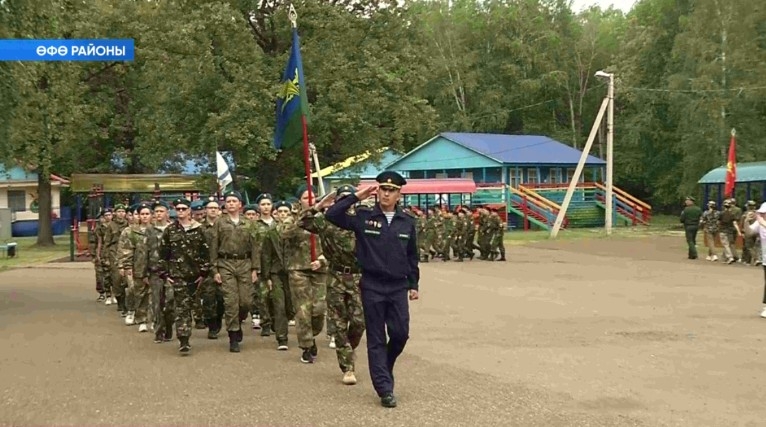 «Йәйғор» балалар лагерының тәүге сменаһы хәрби темаға бағышлана