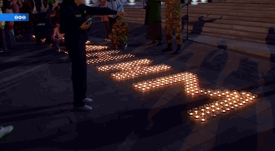 Башҡортостан «Хәтер шәме» Бөтә Рәсәй акцияһына ҡушылды