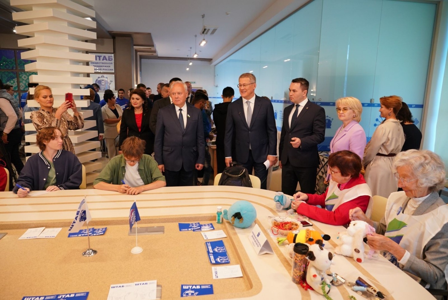 Бөгөн Өфөлә халыҡ башланғыстарын хуплау йәмәғәт штабы эшләй башланы